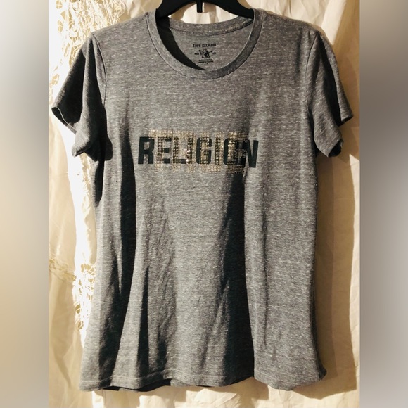 True religion T-shirt size large good condition - Picture 2 of 12